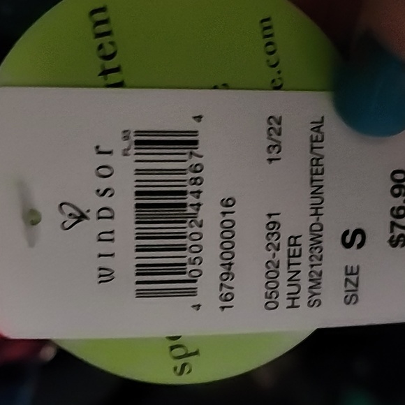 NWT Windsor Green Sequin Prom Gown Formal Dress High-Cut Side Slit, Floor-Length - Picture 6 of 13